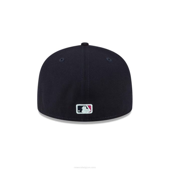 New Era atlanta braves polarlights marine 59fifty getailleerde pet BT24635