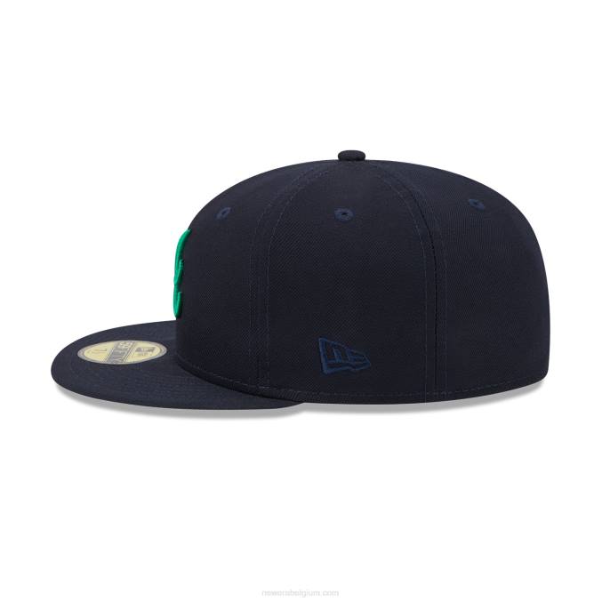 New Era atlanta braves state tartan marine 59fifty getailleerde pet BT24874