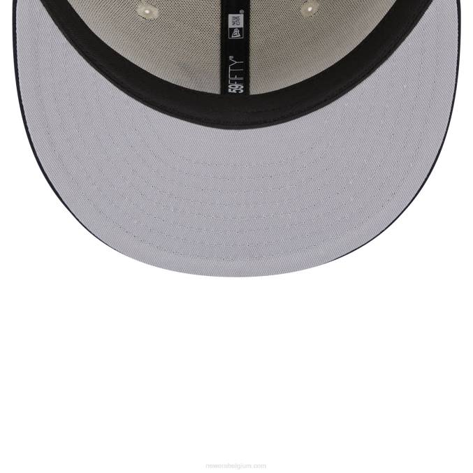 New Era atlanta braves varsity letter stone 59fifty getailleerde pet BT24500