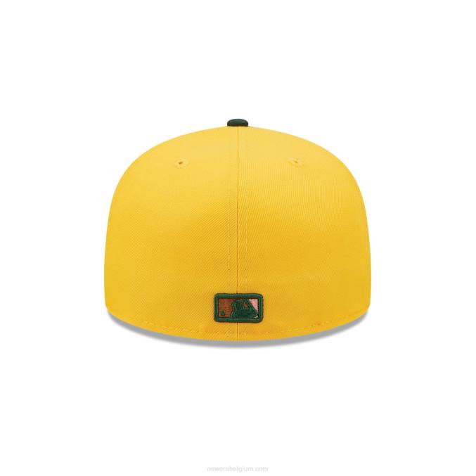 New Era atlanta dapper terug naar school gele 59fifty pet BT241424