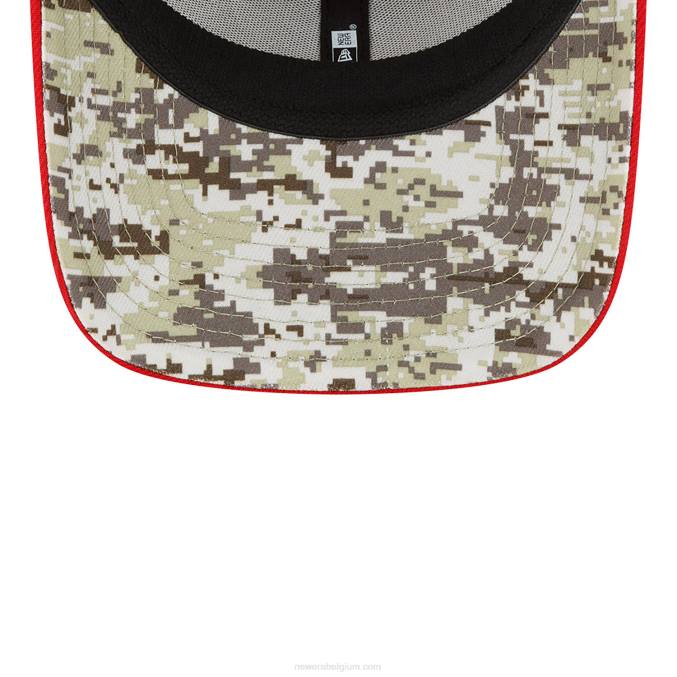 New Era atlanta falcons salute to service zwarte 39thirty stretch fit pet BT242190
