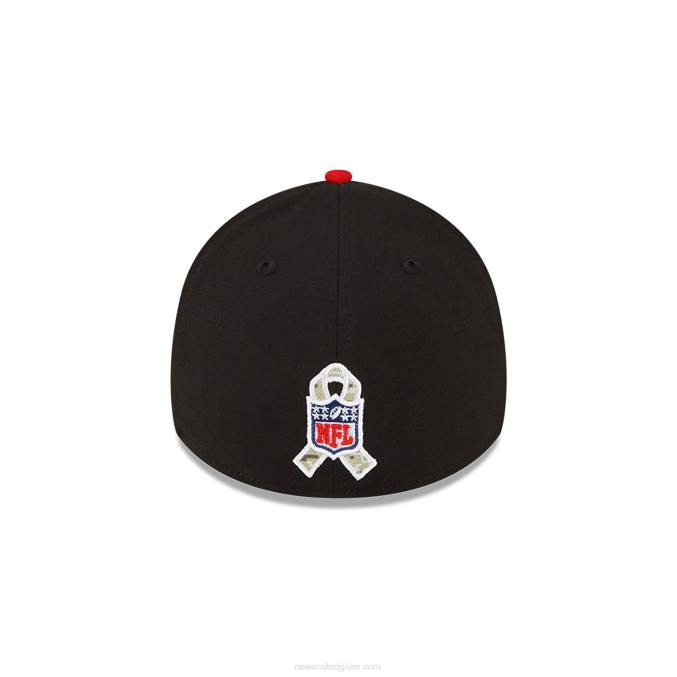 New Era atlanta falcons salute to service zwarte 39thirty stretch fit pet BT242190