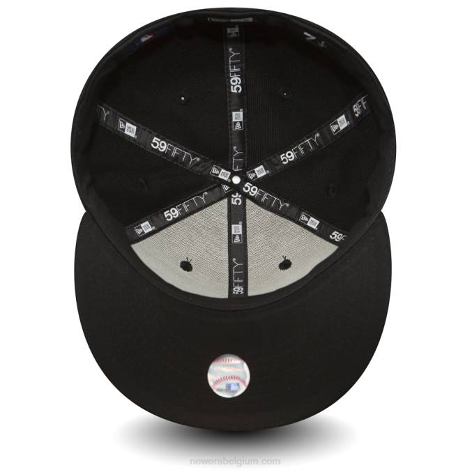New Era atlanta trotseert essentiële zwarte 59fifty pet BT2462