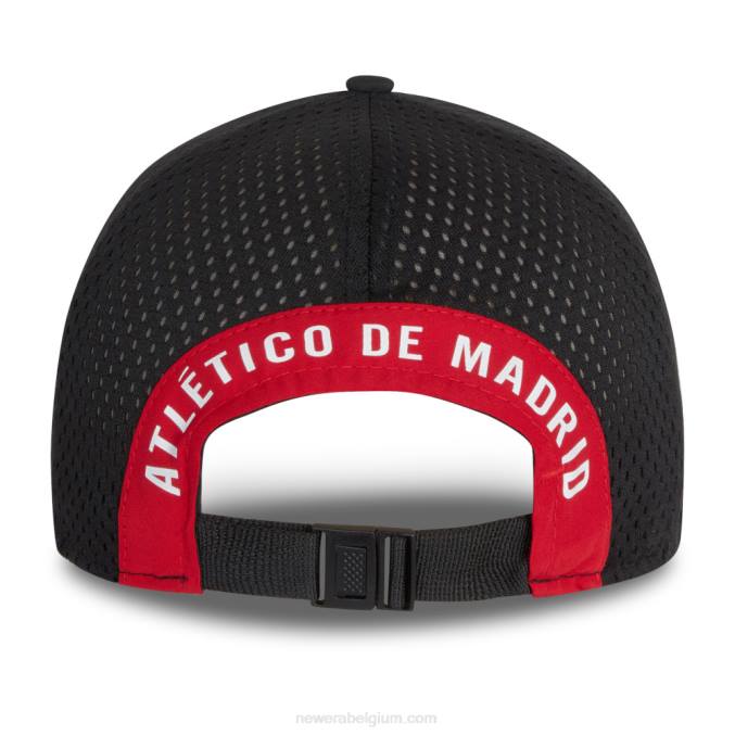 New Era atletico madrid achterboog zwarte 9forty verstelbare pet BT241620