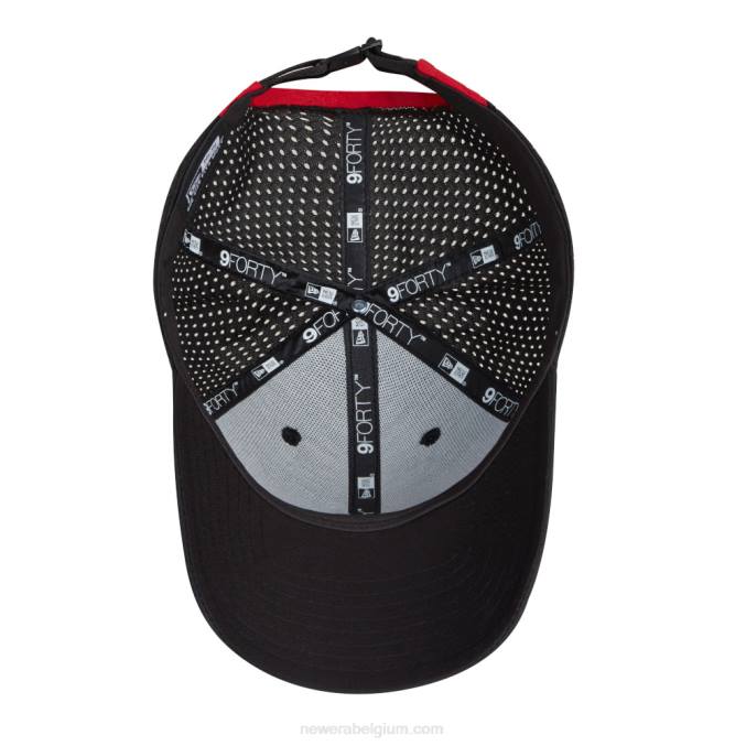 New Era atletico madrid achterboog zwarte 9forty verstelbare pet BT241620