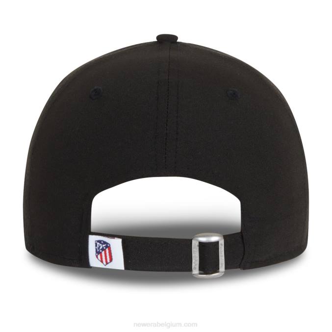 New Era atletico madrid repreve zwarte 9forty verstelbare pet BT241651