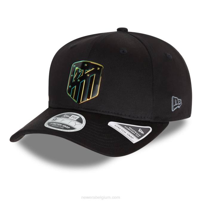 New Era atletico madrid zwarte 9fifty stretch snap cap BT241884
