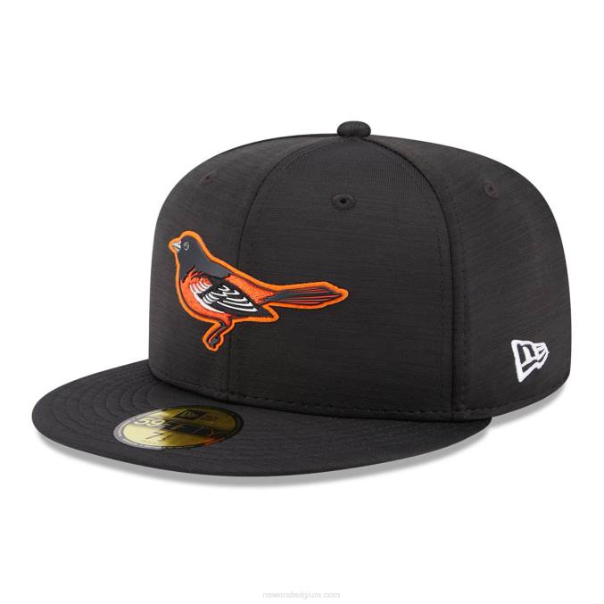 New Era baltimore orioles mlb clubhouse zwart 59fifty getailleerde pet BT24258