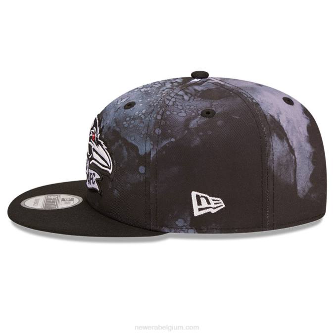 New Era baltimore ravens nfl sideline 2022 zwarte 9fifty snapback pet BT241918