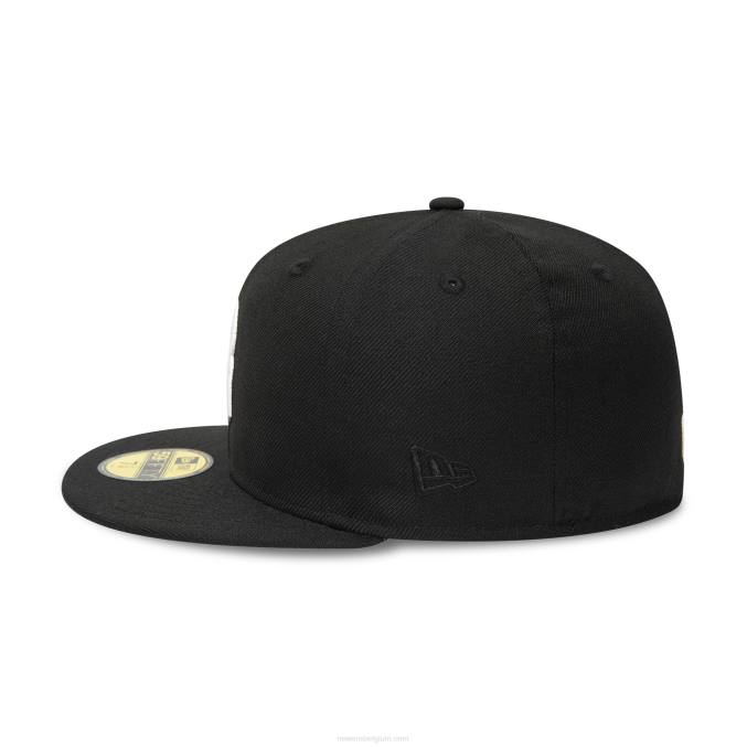 New Era birmingham barons milb zwart 59fifty getailleerde pet BT241094