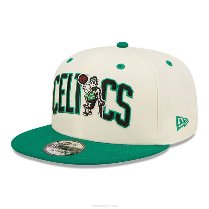 New Era boston celtics blend witte 9fifty snapback pet BT241912