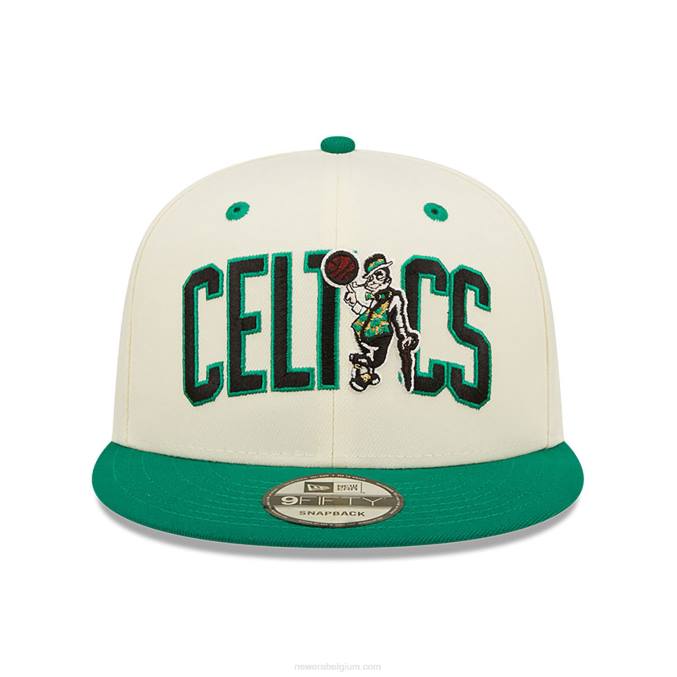 New Era boston celtics blend witte 9fifty snapback pet BT241912