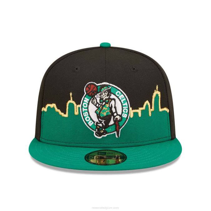 New Era boston celtics nba tip off 2022 zwarte 59fifty fitted cap BT241069