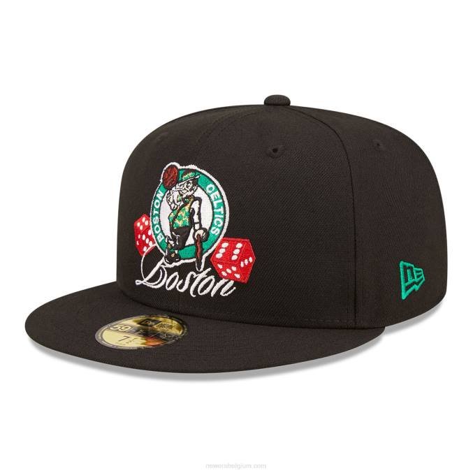 New Era boston celtics roller zwart 59fifty cap BT241361