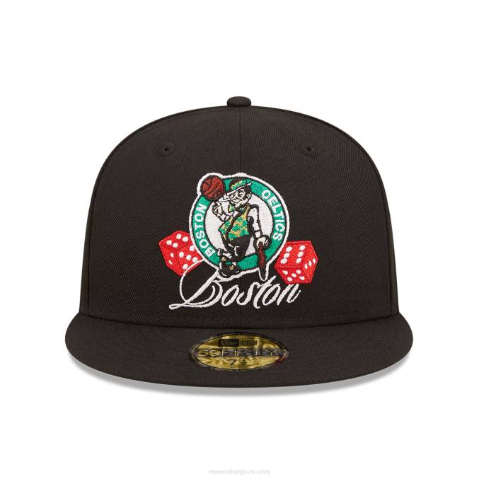 New Era boston celtics roller zwart 59fifty cap BT241361