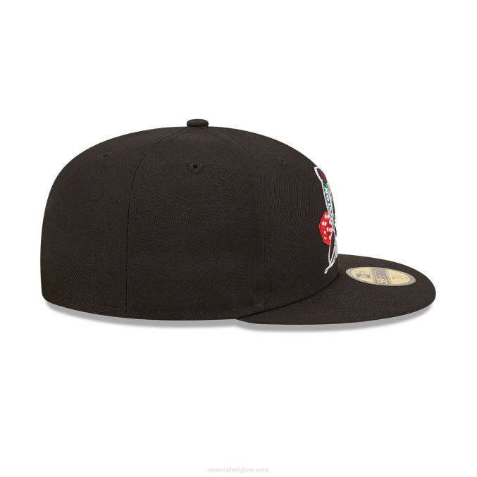 New Era boston celtics roller zwart 59fifty cap BT241361