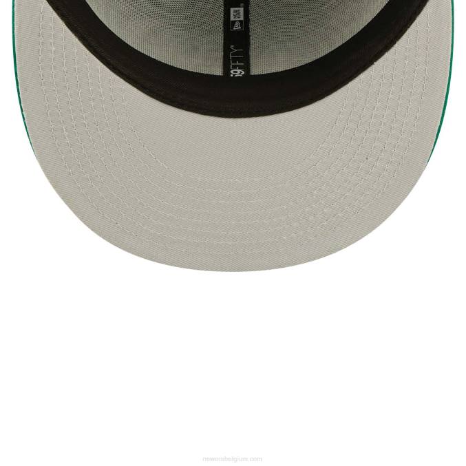 New Era boston celtics teddy groen 59fifty getailleerde pet BT24781