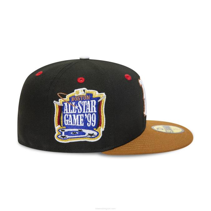 New Era boston red sox 1999 all star game zwarte 59fifty getailleerde pet BT24153