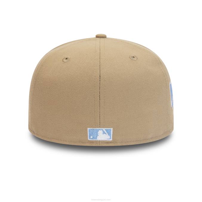 New Era boston red sox 2004 world series tan 59fifty getailleerde pet BT2431