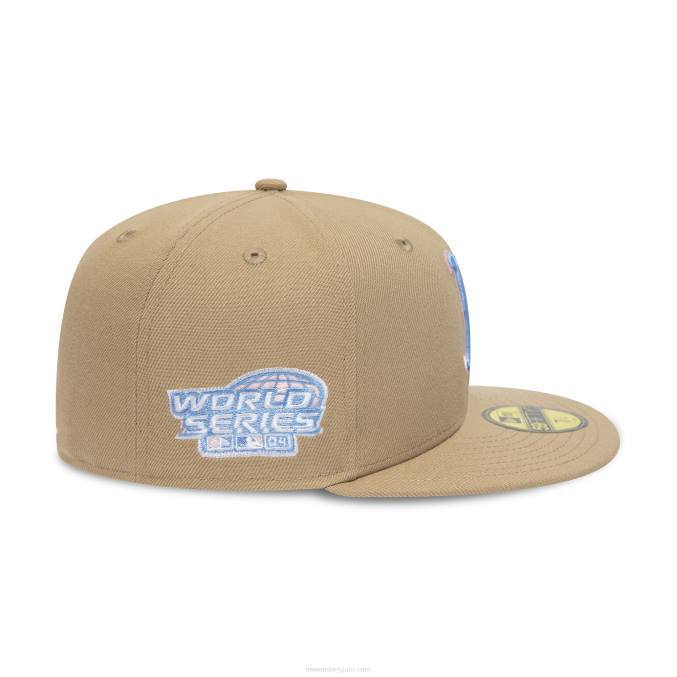 New Era boston red sox 2004 world series tan 59fifty getailleerde pet BT2431