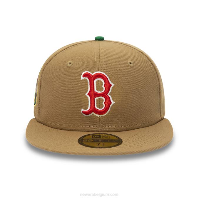 New Era boston red sox camel 59fifty getailleerde pet BT241083