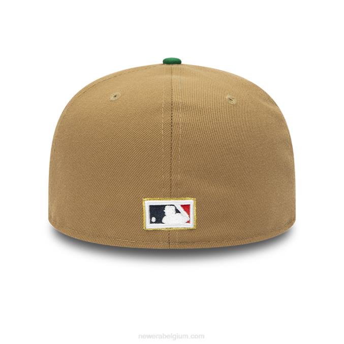 New Era boston red sox camel 59fifty getailleerde pet BT241083