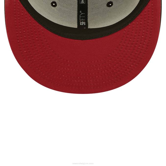 New Era boston red sox fruit zwart 59fifty getailleerde pet BT24897