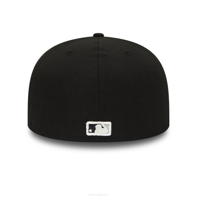 New Era boston red sox glow in the dark zwarte 59fifty getailleerde pet BT24769