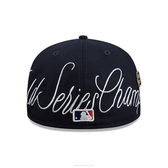 New Era boston red sox historic champs marine 59fifty getailleerde pet BT24643
