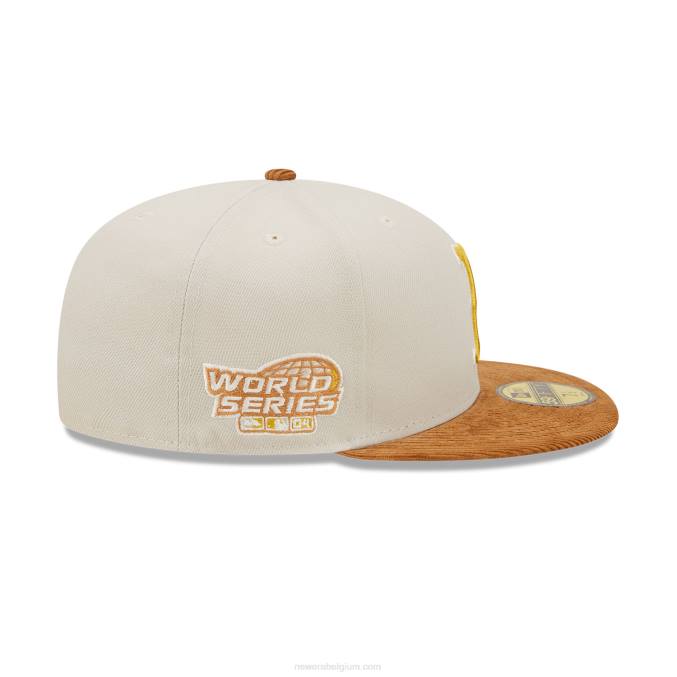 New Era boston red sox koord vizier stone 59fifty getailleerde pet BT24947