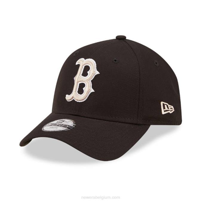 New Era boston red sox league essential kids zwarte 9forty verstelbare pet BT241769