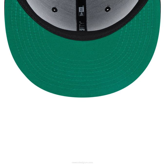 New Era boston red sox metallic pop zwart 59fifty getailleerde pet BT241334