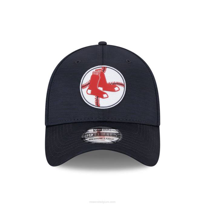 New Era boston red sox mlb clubhouse blauw 39thirty stretch fit pet BT242165