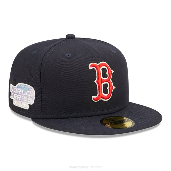 New Era boston red sox mlb pop sweat navy 59fifty getailleerde pet BT24668