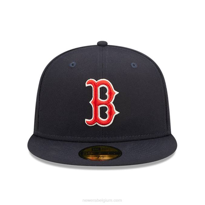 New Era boston red sox mlb pop sweat navy 59fifty getailleerde pet BT24668