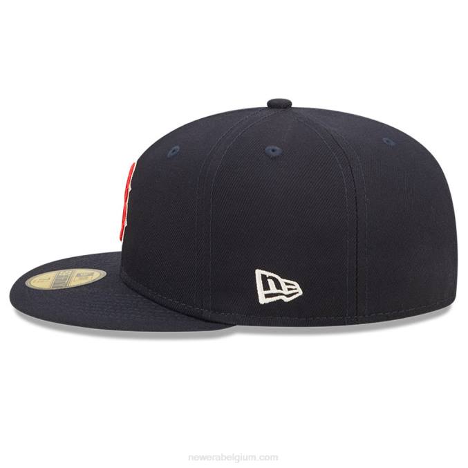 New Era boston red sox mlb pop sweat navy 59fifty getailleerde pet BT24668