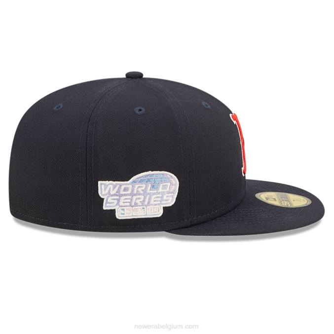 New Era boston red sox mlb pop sweat navy 59fifty getailleerde pet BT24668