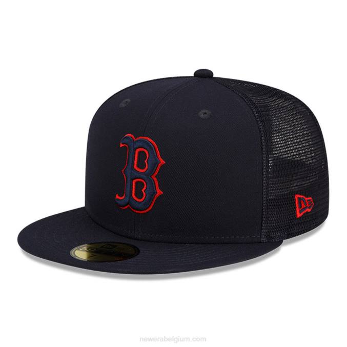 New Era boston red sox mlb slagoefening marine 59fifty cap BT241043