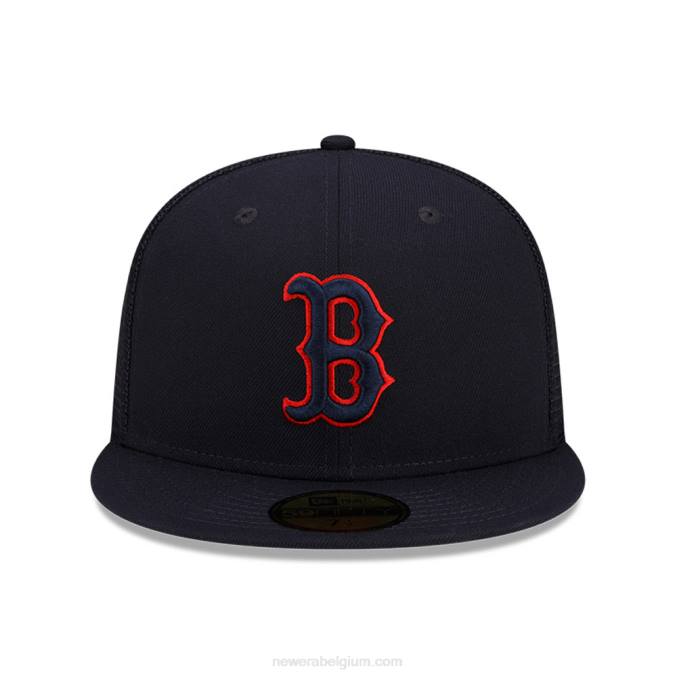 New Era boston red sox mlb slagoefening marine 59fifty cap BT241043