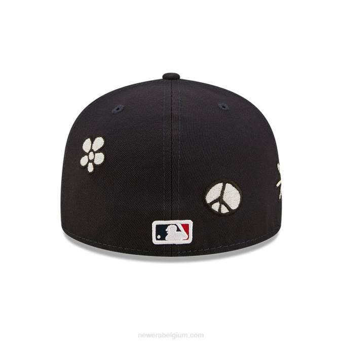 New Era boston red sox mlb zonlicht pop marine 59fifty pet BT24239