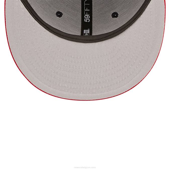 New Era boston red sox ne letterman marine 59fifty getailleerde pet BT24647