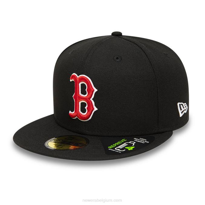 New Era boston red sox repreve zwarte 59fifty cap BT24879