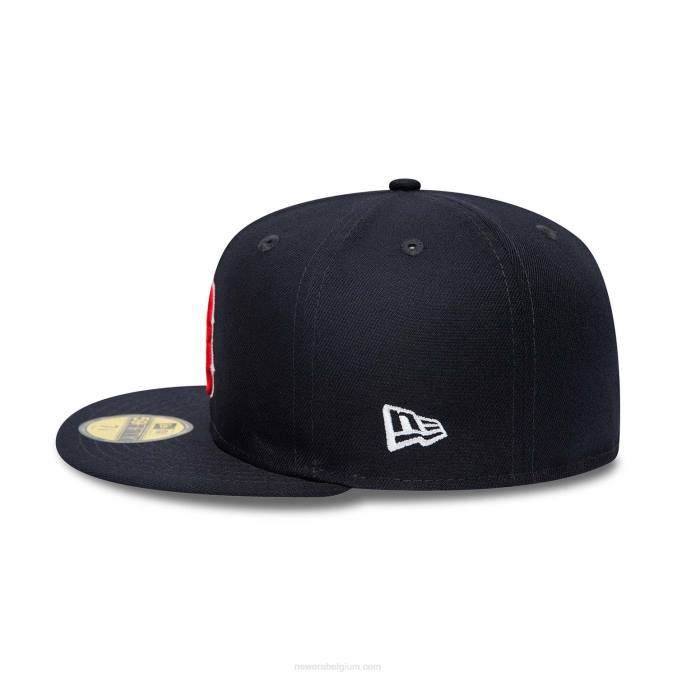 New Era boston red sox stateview marine 59fifty getailleerde pet BT241285