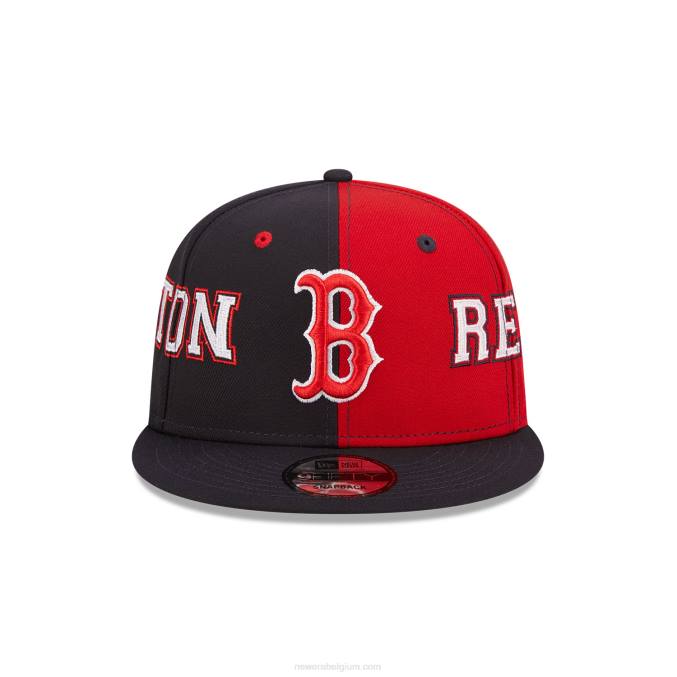 New Era boston red sox teamsplit navy 9fifty snapback pet BT241872