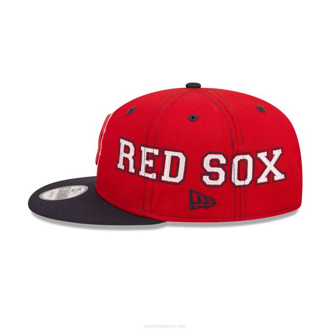 New Era boston red sox teamsplit navy 9fifty snapback pet BT241872