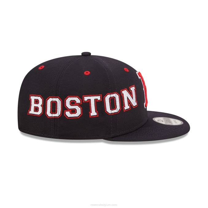 New Era boston red sox teamsplit navy 9fifty snapback pet BT241872