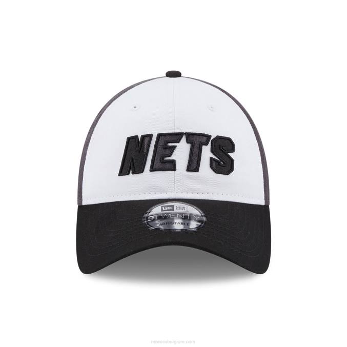 New Era brooklyn nets nba back half black 9twenty verstelbare pet BT242230