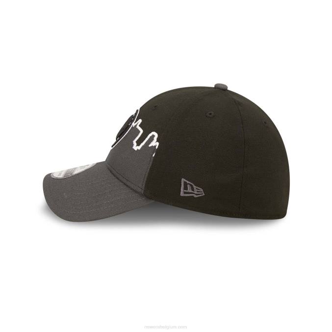 New Era brooklyn nets nba tip off 2022 zwarte 39thirty stretch fit pet BT242206