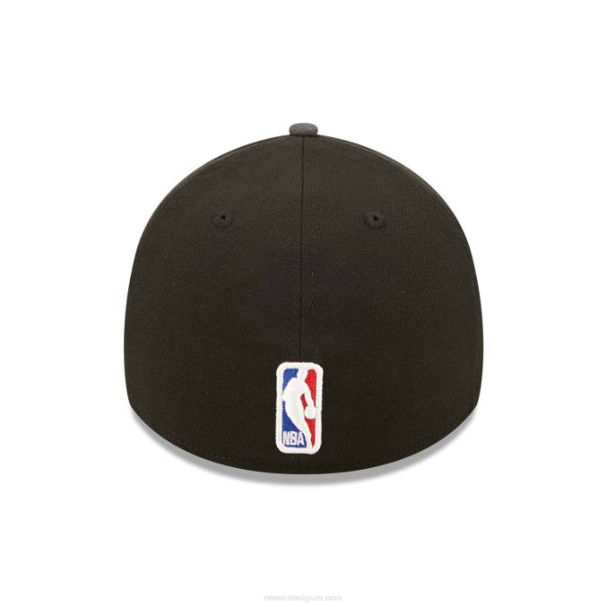 New Era brooklyn nets nba tip off 2022 zwarte 39thirty stretch fit pet BT242206