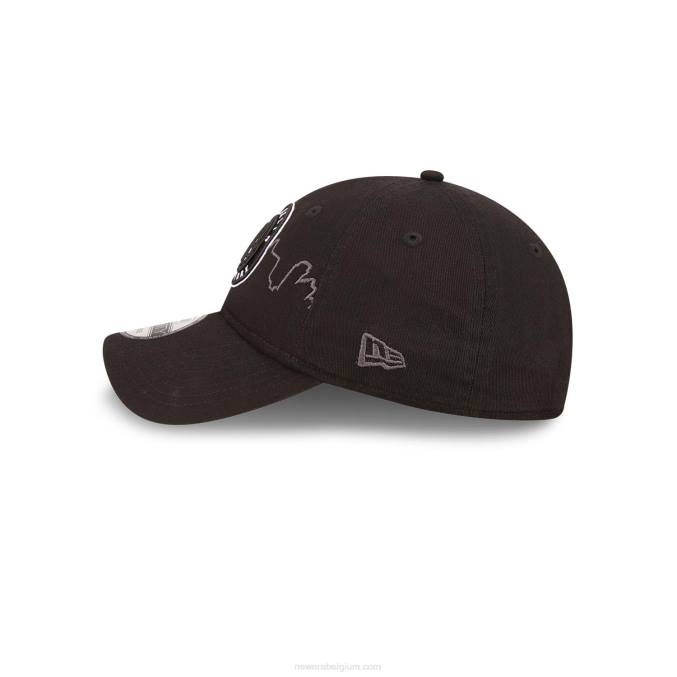 New Era brooklyn nets nba tip off 2022 zwarte 9twenty verstelbare pet BT242252